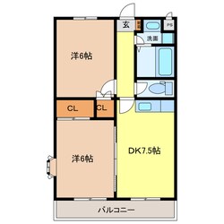 遠藤ハイツの物件間取画像